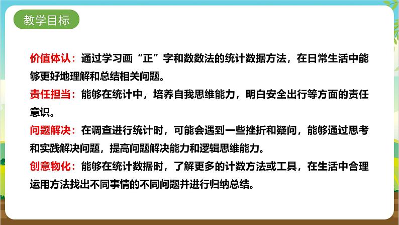 内蒙古版综合实践活动二年级下册第三单元 主题活动二《我统计》课件第2页