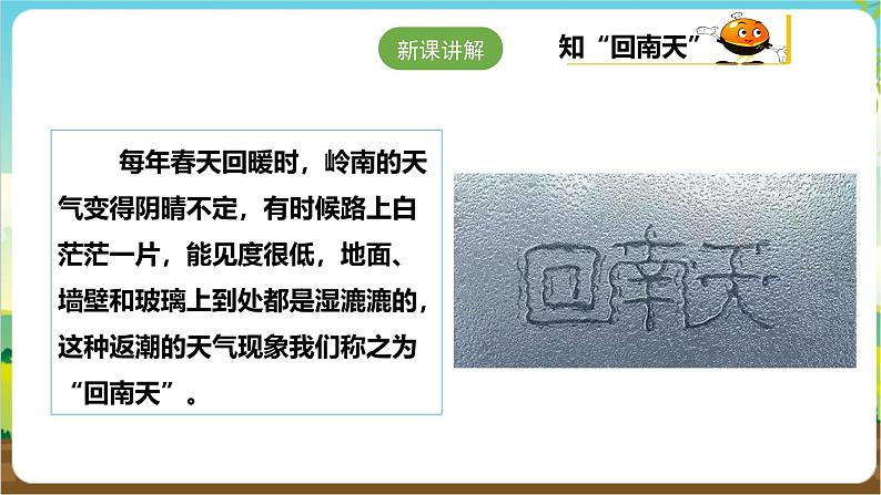 粤教版综合实践活动三年级下册第三单元《“回南天”》第一课时  课件第3页