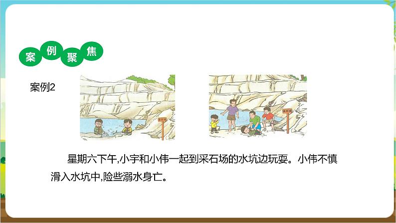 沪科·黔科版综合实践四年级下册  户外活动安全记心中 第一课《安全亲近水》课件第5页