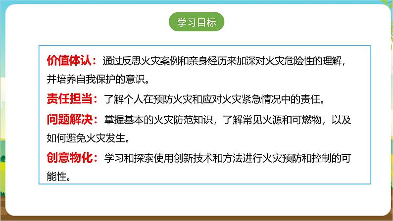 沪科·黔科版综合实践四年级下册  远离火灾 第一课《危险的火》课件第2页