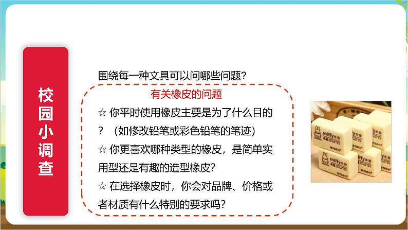 沪科·黔科版综合实践四年级下册  小商品 大学问 活动一《”红领巾“文具店开张啦》课件第8页