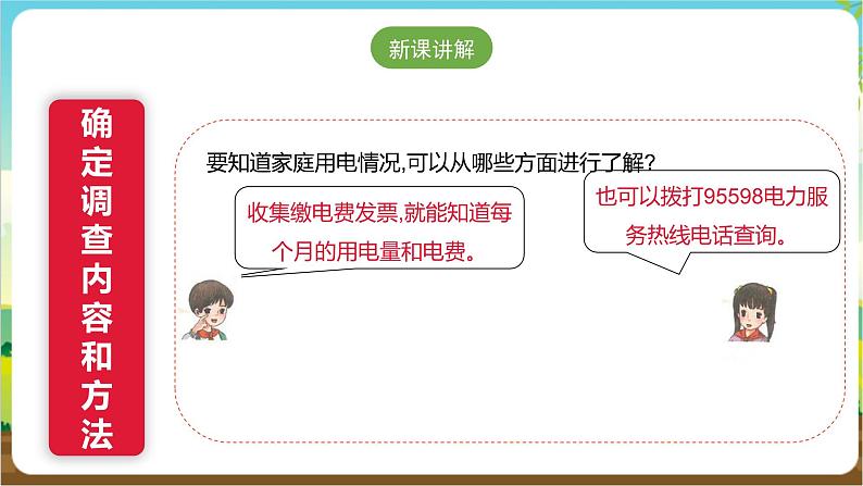 沪科·黔科版综合实践四年级下册  节电小专家 活动一《家庭用电情况调查》课件第5页