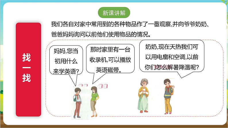 沪科·黔科版综合实践四年级下册  生活变变变 活动二《新旧物品比一比》课件第5页