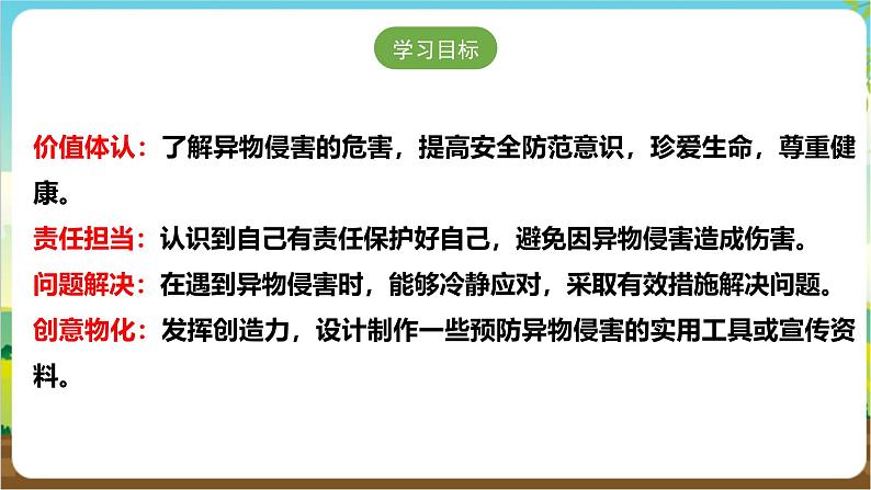 沪科·黔科版综合实践三年级下册  警惕意外伤害 活动一《当心异物侵害》课件第2页