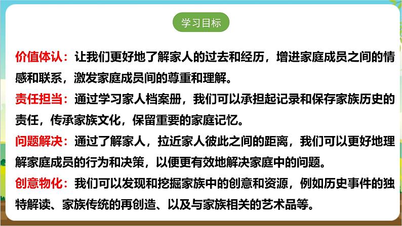 沪科·黔科版综合实践三年级下册  我爱我家 活动一《家人档案册》课件第2页