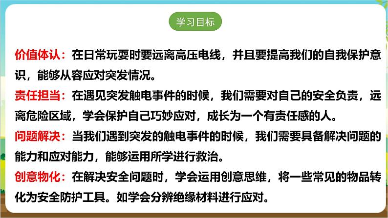 沪科·黔科版综合实践五年级下册 触电的预防与应对 活动一《远离高压线》课件第2页