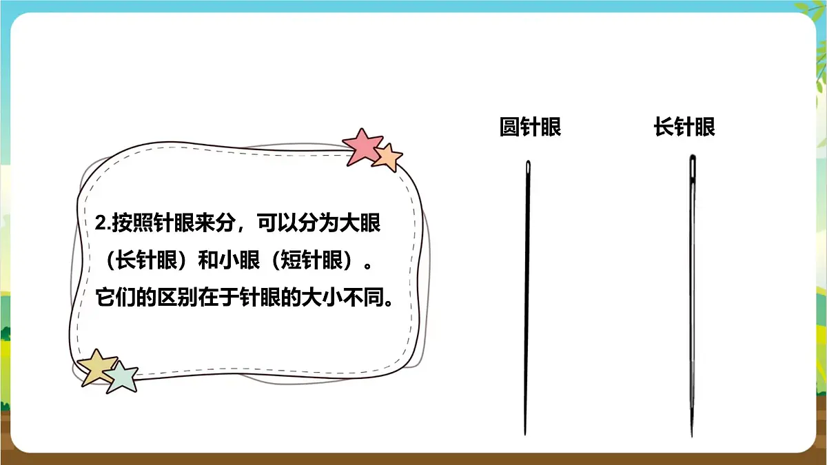 鲁科版综合实践活动三年级下册3.1《针和线》课件第6页