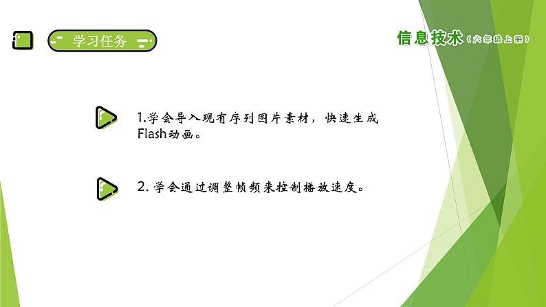 南方版信息技术六上：第8课 大雁飞起来 PPT课件第2页