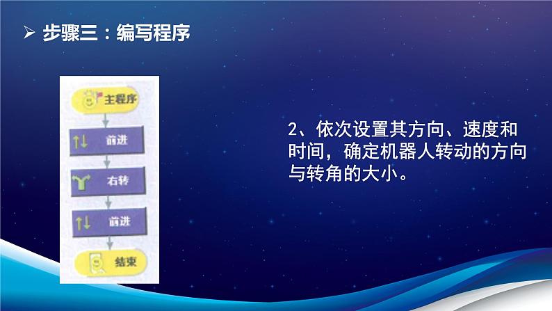 浙教广西版信息技术第四册：第12课 机器人学走路 PPT课件第8页