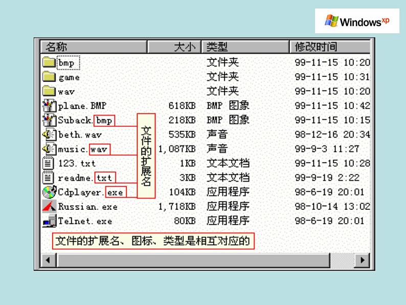 冀教版三年级下册信息技术 28.windows文件和文件夹 PPT课件07