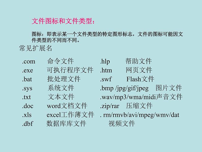 冀教版三年级下册信息技术 28.windows文件和文件夹 PPT课件08