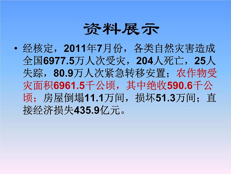 冀教版六年级下册信息技术 18.直面自然灾害 课件PPT第2页