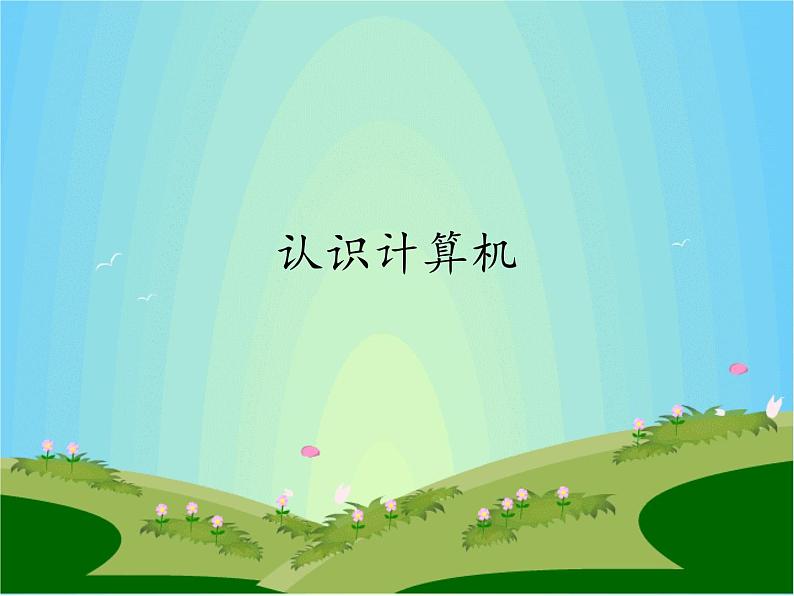 认识计算机第1页