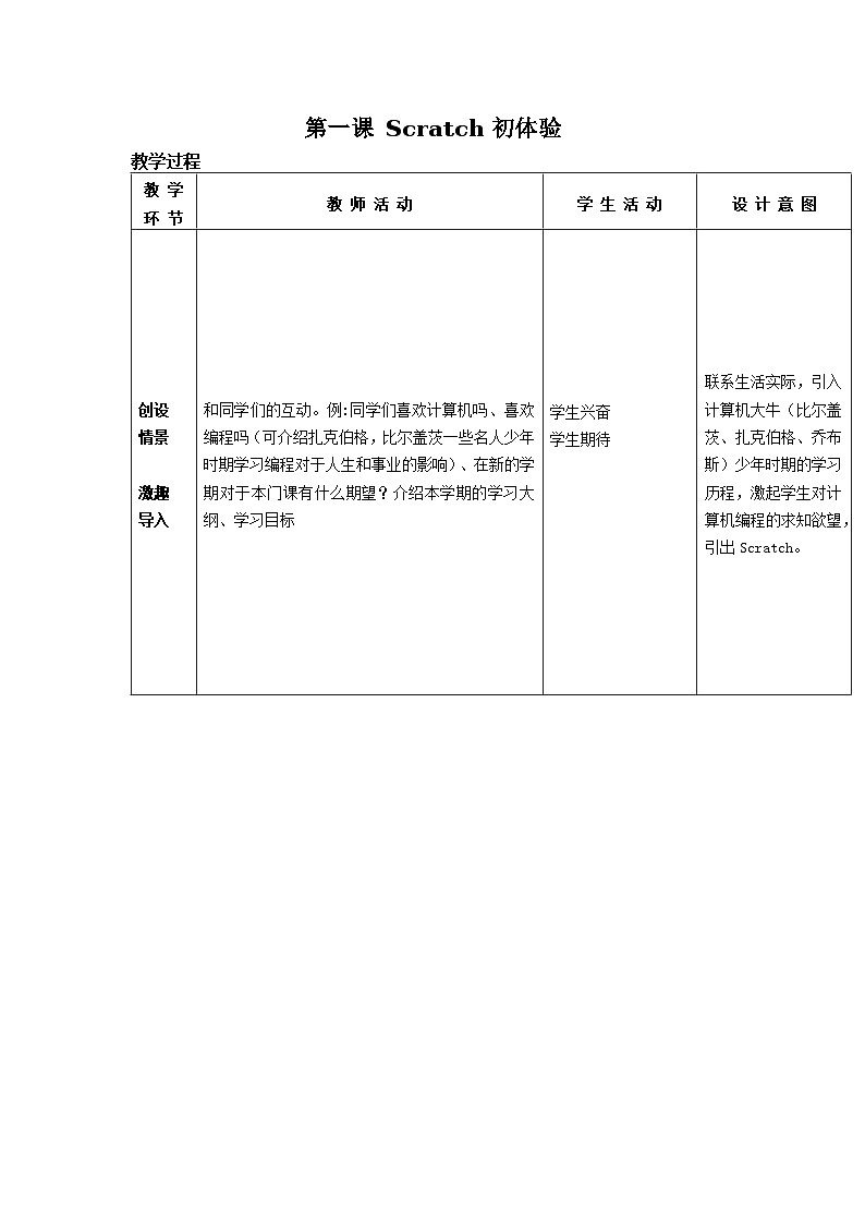 第1课 Scratch初体验 课件+教案+教学视频+源代码01