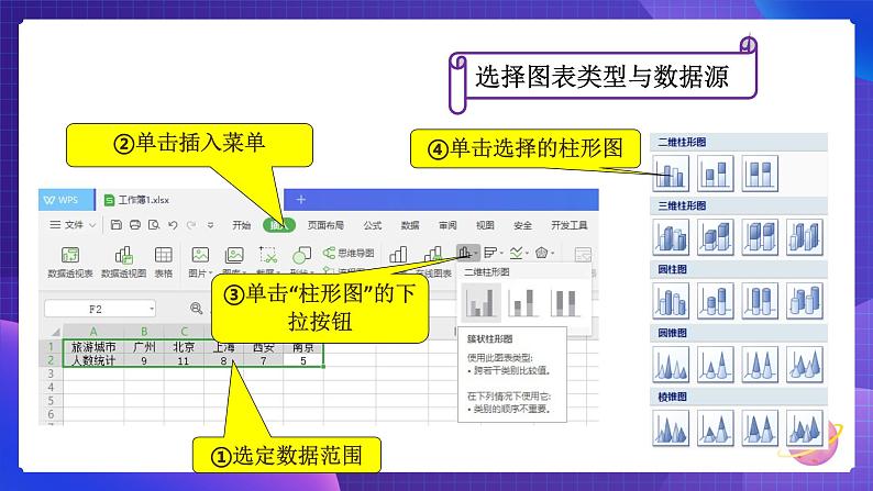 粤教版信息技术第二册下册 第2课 美化调查图表PPT课件+教案05