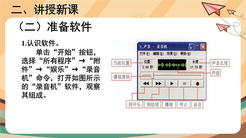 【教学课件】第5课+《制作铃声先录音》示范课件第6页