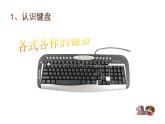 人教版三年级信息技术《认识键盘》PPT课件