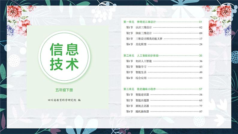 新川教版信息技术1.1《认识三维设计》课件PPT+教案02