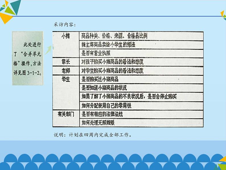 小学六年级上册信息技术-第3单元第1阶段选题计划∣河大版(13张)ppt课件第6页