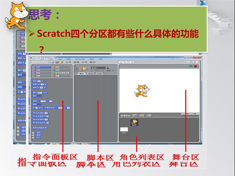 小学六年级下册信息技术-2.6初识Scratch-浙江摄影版--(8张)ppt课件03