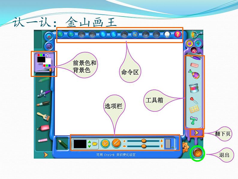 小学三年级上册信息技术-3.12-有趣的画板--浙江摄影版(10张)ppt课件第4页