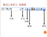 小学四年级上册信息技术-1.2设置文本格式-浙江摄影版(11张)ppt课件