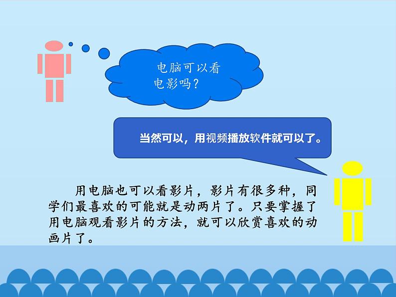 小学三年级上册信息技术-第7课观看影片伴成长电子工业版(安徽)(14张)ppt课件第2页