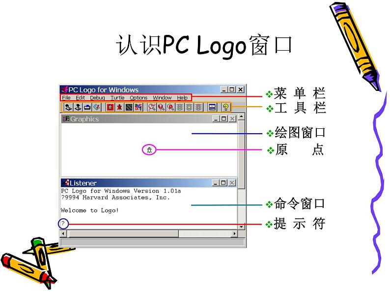 小学六年级下册信息技术-1进入奇妙的LOGO世界--川教版(19张)ppt课件05