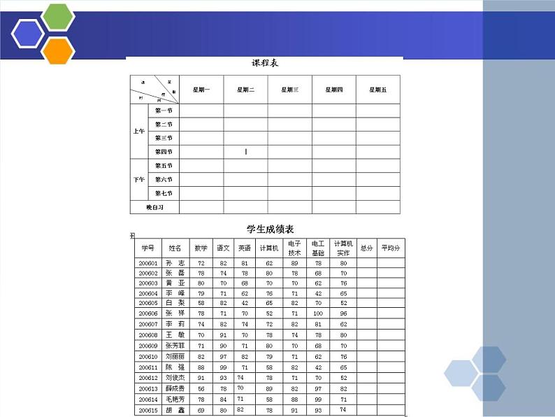 小学五年级上册信息技术-第六课制作统计表川教版(12张)ppt课件第2页