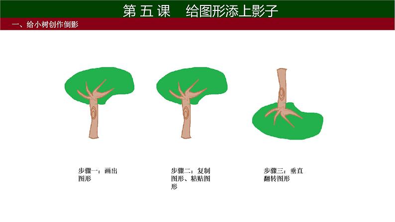 小学五年级上册信息技术-第五课给图形添上影子-川教版(14张)ppt课件第4页