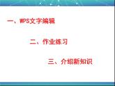 小学四年级上册信息技术-3编辑文档｜苏科版(新版)(14张)ppt课件