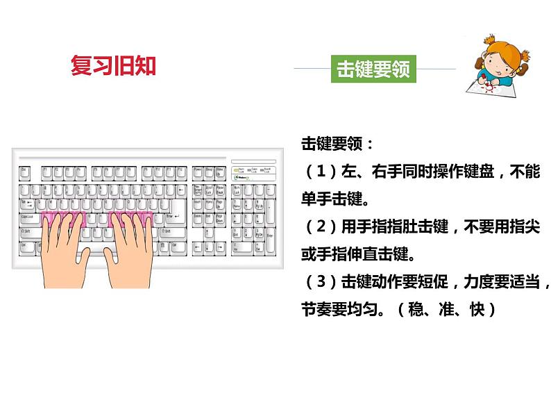 小学三年级下册信息技术-第二课从基本键开始∣粤教版(31张)ppt课件04