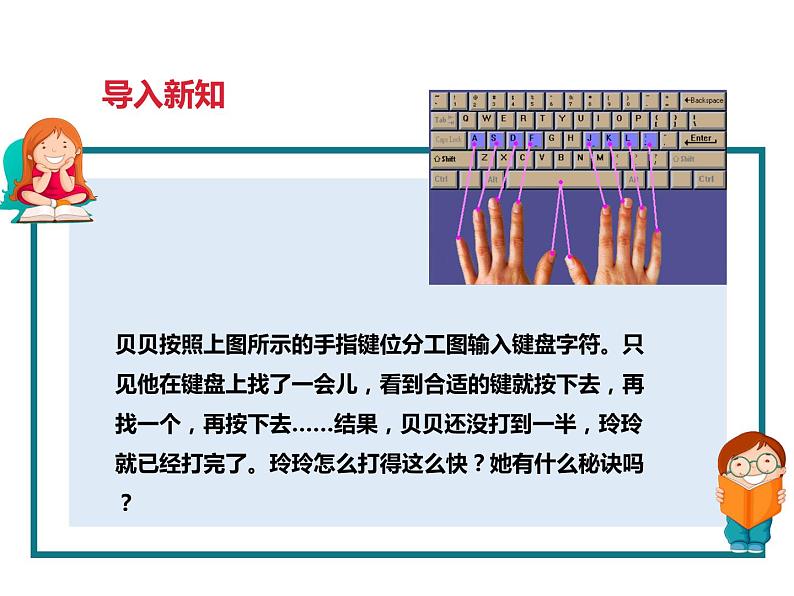 小学三年级下册信息技术-第二课从基本键开始∣粤教版(31张)ppt课件05