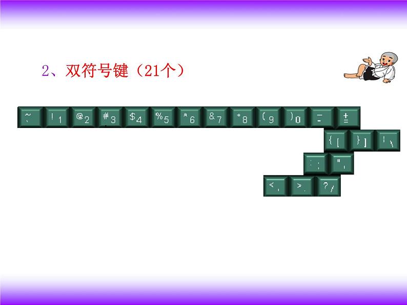 小学三年级下册信息技术-7《感受双符号键》-浙江摄影版(14张)ppt课件(1)第5页