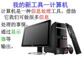 小学三年级上册信息技术-第1我的新工具-计算机∣冀教版-(8张)ppt课件