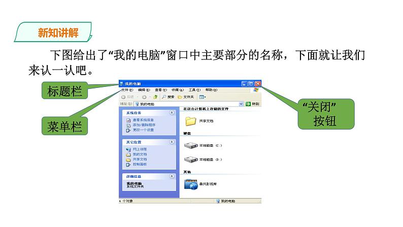 小学三年级上册信息技术-3.打开窗口天地宽∣粤教版(5份打包)ppt课件06