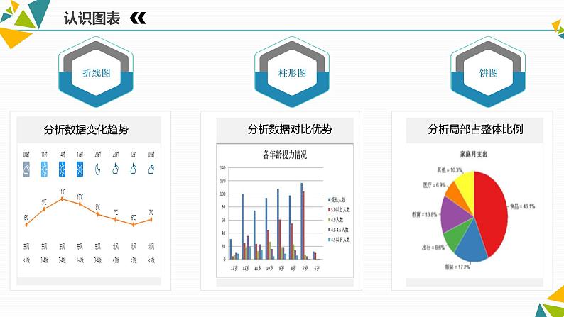 五年级上册信息技术课件 - 第9课 用图表呈现数据 - 浙江摄影版（共10张PPT）04