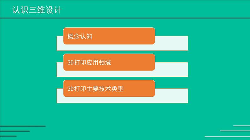 川教版五年级下册信息技术 1.1认识三维设计 课件PPT第3页