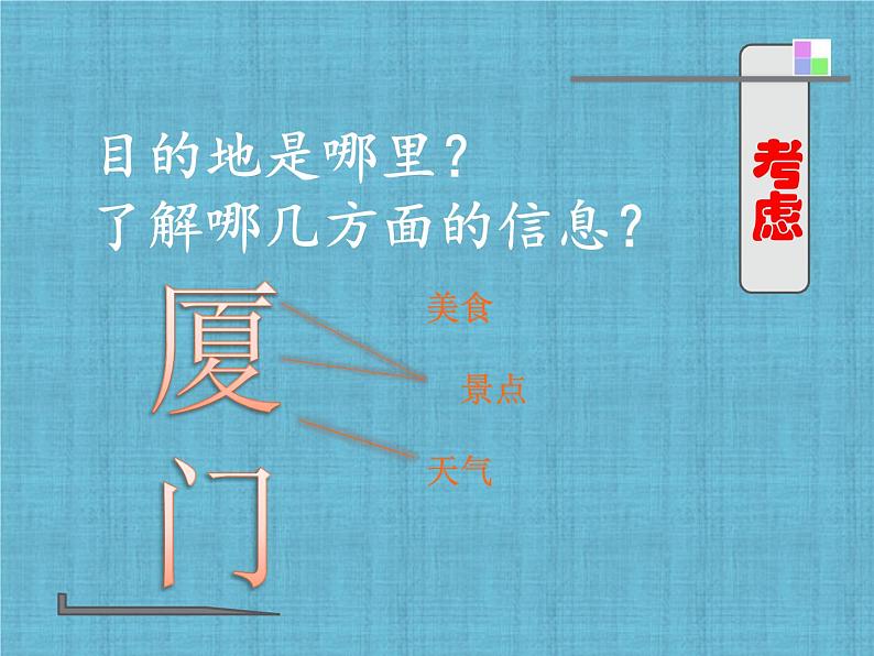 第14课《旅游计划书》课件第4页