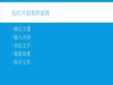 浙摄影版 初识演示文稿 课件PPT