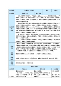 小学信息技术浙摄影版（2020）四年级下册第9课 丰富幻灯片内容教学设计及反思