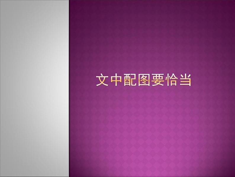 人教版信息技术四年级下册 5.文中配图要恰当 课件01