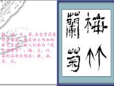 冀教版三年级下册信息技术 19.图说“梅兰竹菊” 课件