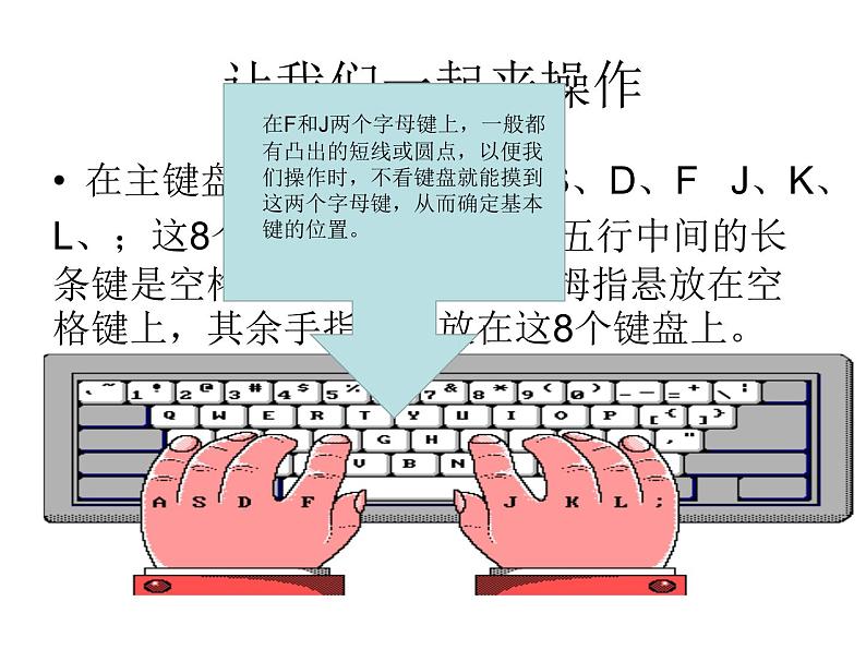 人教版信息技术三年级下册 1.基本指法再加强 课件05