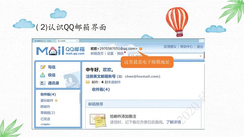 川教版信息技术四年级上册 1.2 电子邮件送祝福 课件PPT+视频07