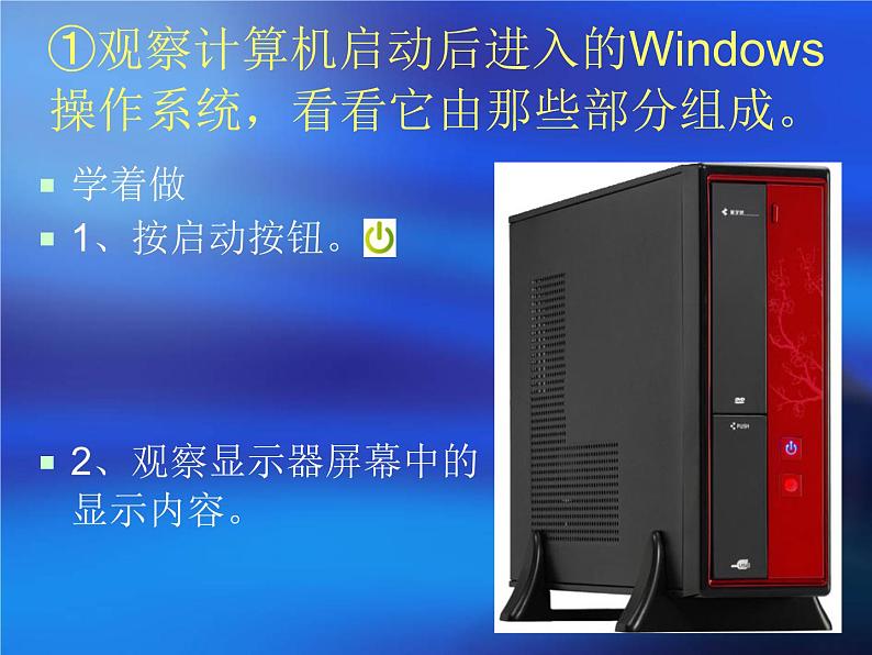 黔科版信息技术三上 活动2 认识Windows操作系统 课件PPT第2页