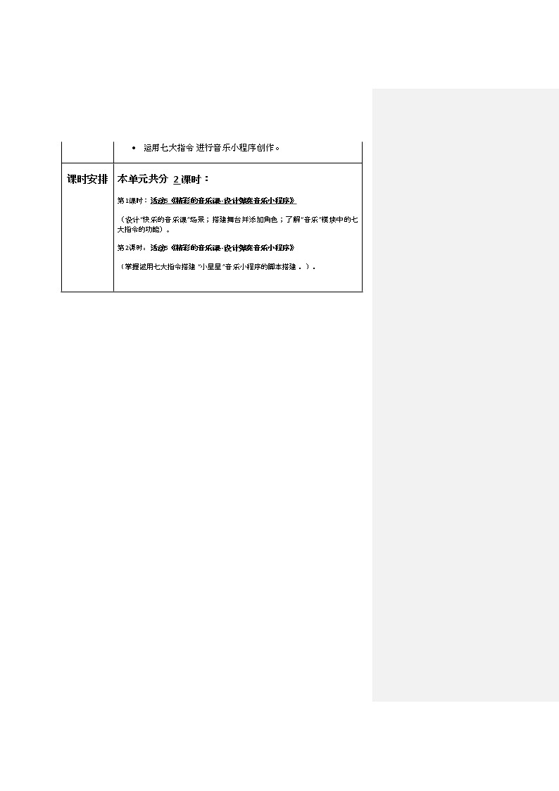 黔科版 信息技术六年级下册 活动5    精彩音乐课  教案第3页