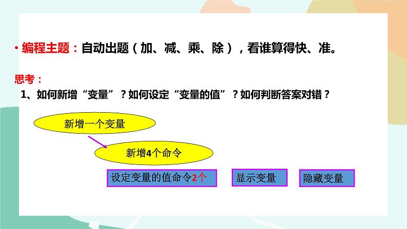 粤教版信息技术第三册（上）《看谁算得快》课件04