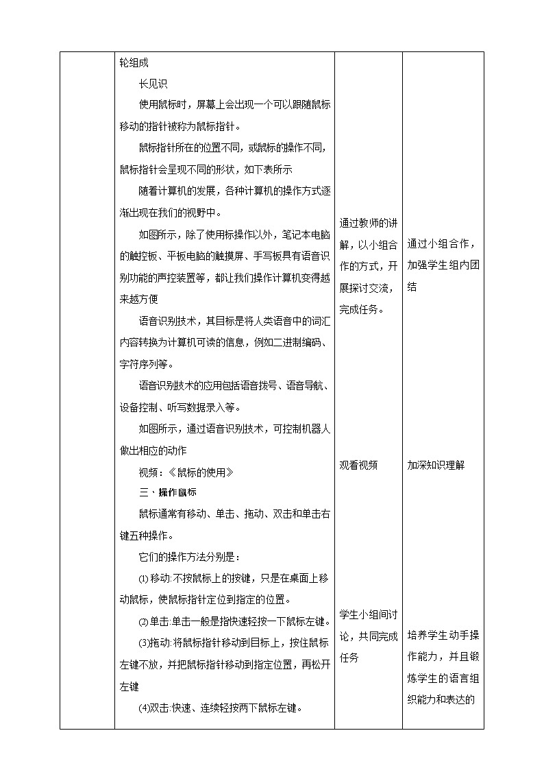 粤教版信息技术第一册（上）《鼠标随心动》教案02
