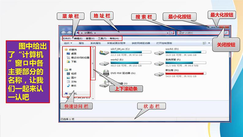 粤教版信息技术第一册（上）《畅游新窗口》课件ppt07